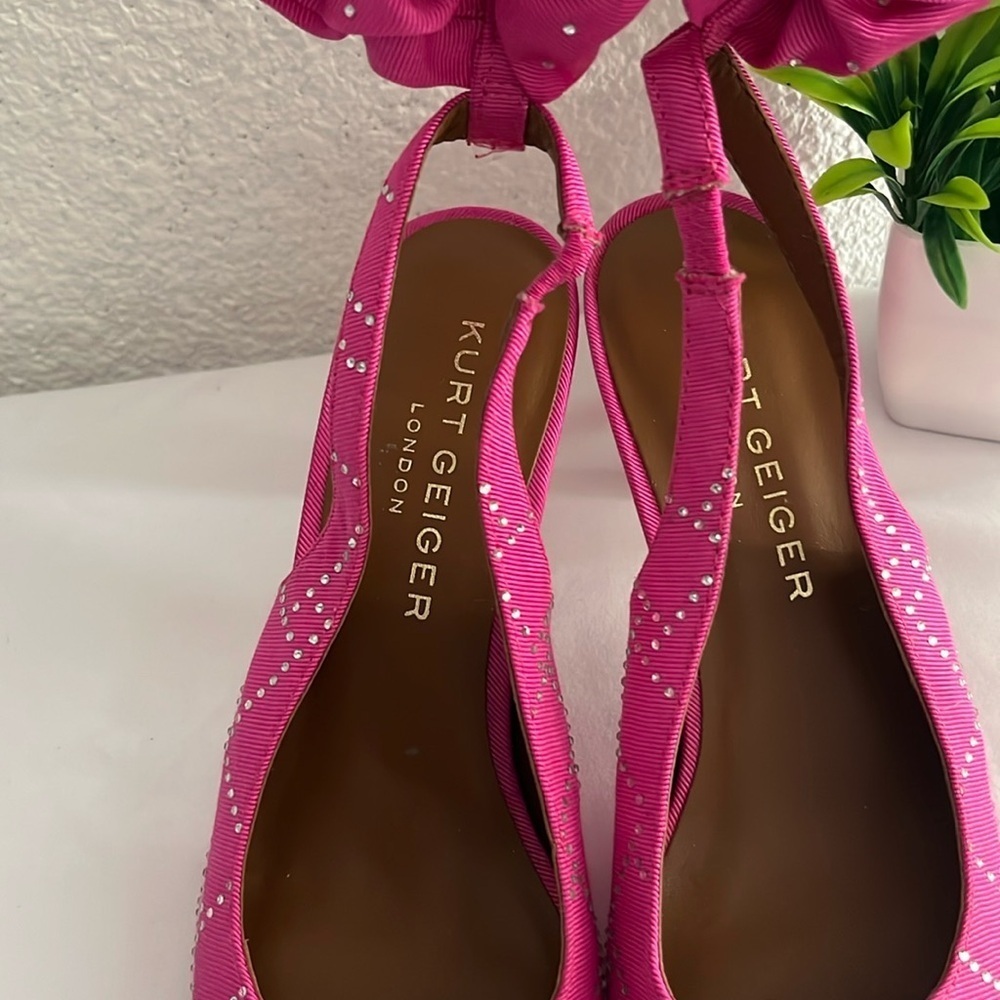 KURT GEIGER LONDON Women's Pink Stiletto Heels - Picture 7 of 14